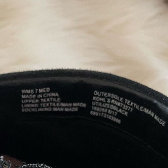 Black suede booties - Picture 3 of 4